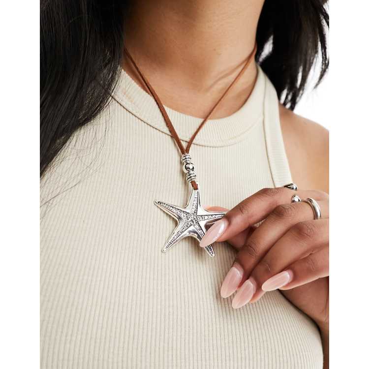 Starfish on sale necklace gold