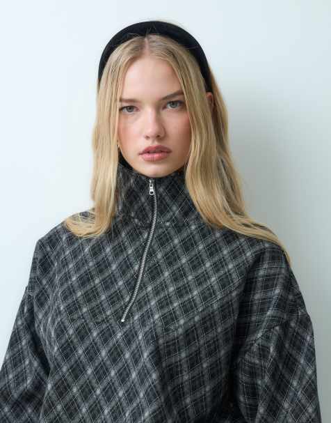 DesignB London cerchietto alice in velluto nero - view 1