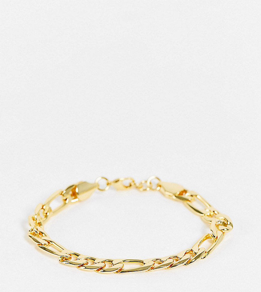 DesignB London chain bracelet in gold plate