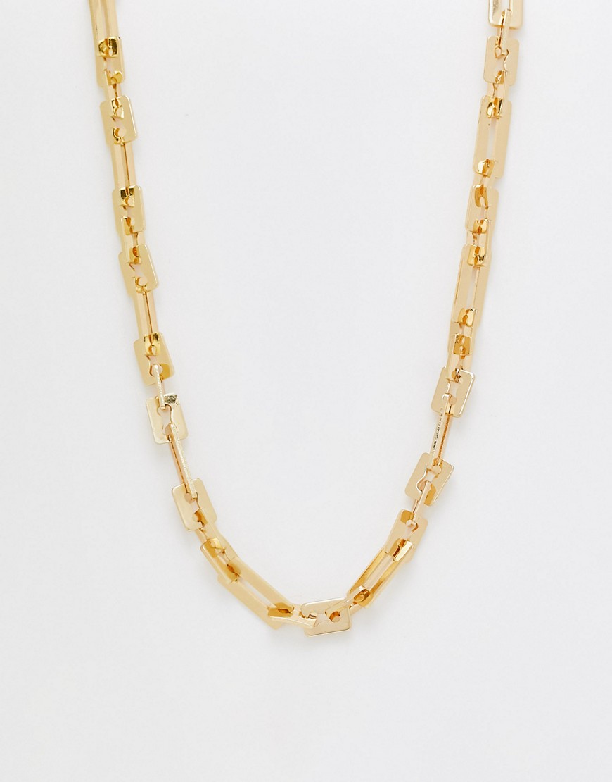 DesignB London chain necklace in gold