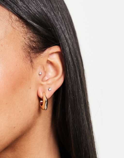 Gold earrings store asos