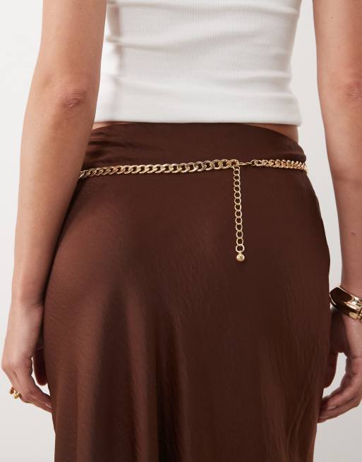 DesignB London cintura con monete vintage in oro, 3 di 3