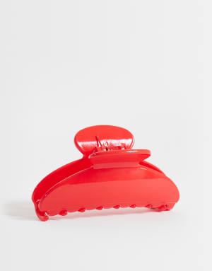 DesignB London claw clip in red