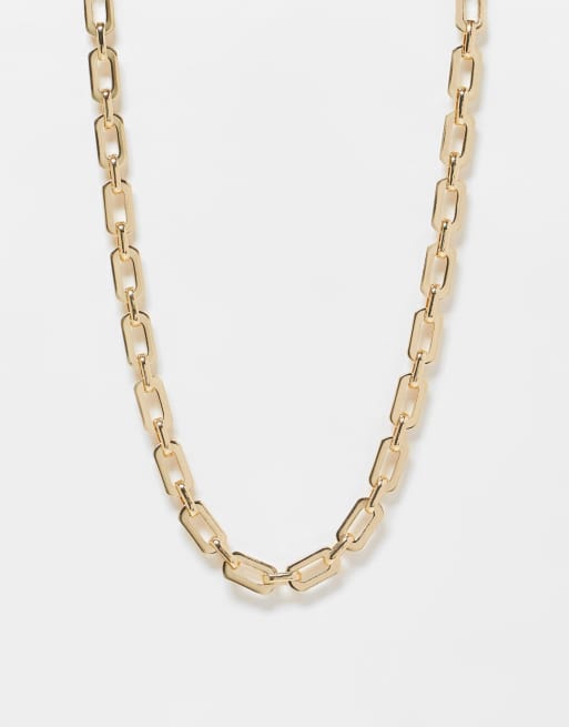DesignB London Curve - Schakelketting in goud