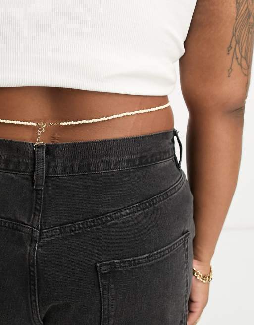 Belly on sale chain tattoo