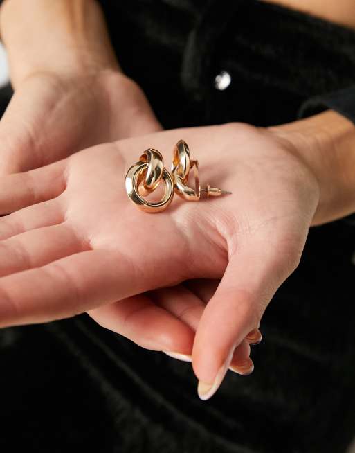 DesignB London - Doorknocker - Boucles d'oreilles - Doré, 4 de 4