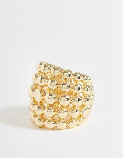 DesignB London ear cuff effetto sfere in oro - view 1