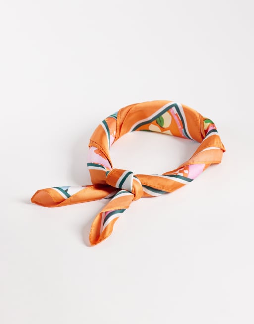 DesignB London - Foulard à imprimé fruits - Multicolore