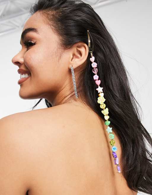 Beaded hair clearance clips