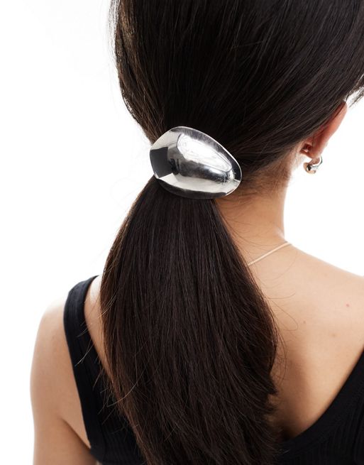 DesignB London - Haarbandje met modulair ontwerp in zilver 