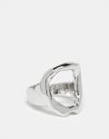 [DesignB London] DesignB London molten ring in silver 20-21MM SILVER