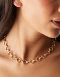 [DesignB London] DesignB London open chain necklace in gold No Size GOLD