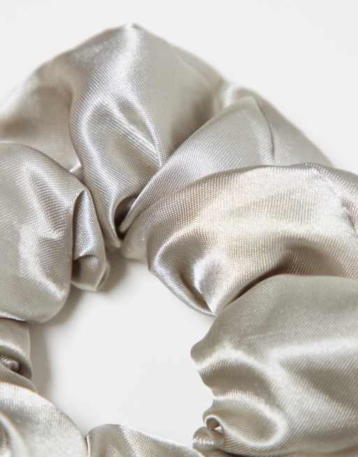 DesignB London pack of 3 scrunchies in pastel tones , 4 of 4