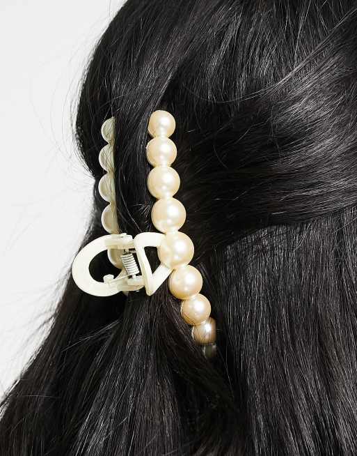 DesignB London pearl hair claw, 4 of 4