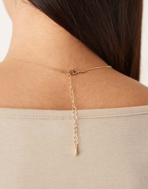 DesignB London pendant necklace in gold, 2 of 3