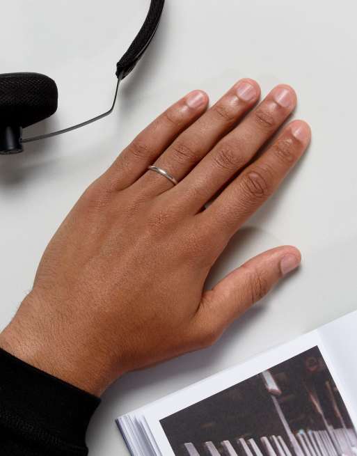 DesignB – London – Ring i sterlingsilver, endast hos ASOS, 3 av 4
