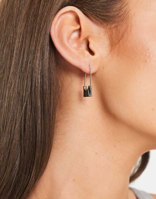 Asos safety hot sale pin earrings