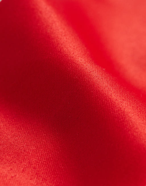 DesignB London satin headband in red, 3 of 3