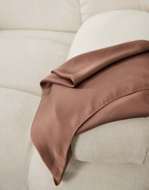 DesignB London - Sciarpa per fianchi marrone scuro, 3 di 3