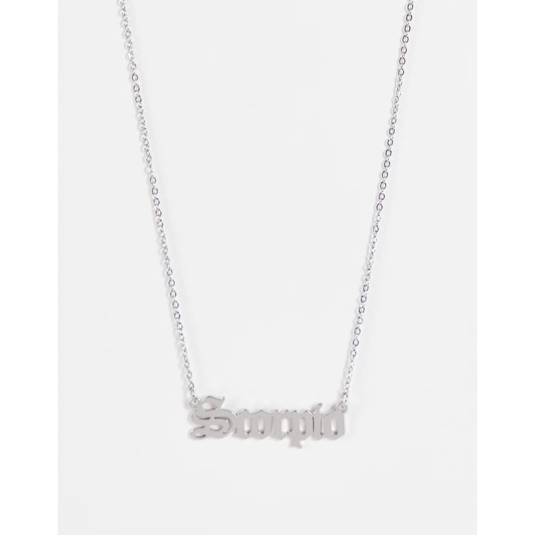 Bershka scorpio deals necklace