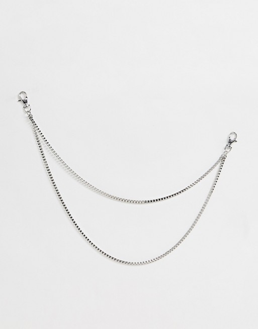 DesignB silver jean chain