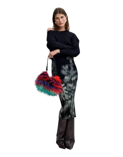 Desigual 2-in-1 dress m.c. lacroix in black - view 1