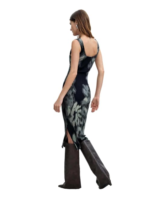 Desigual 2-in-1 dress m.c. lacroix in black, 2 of 4