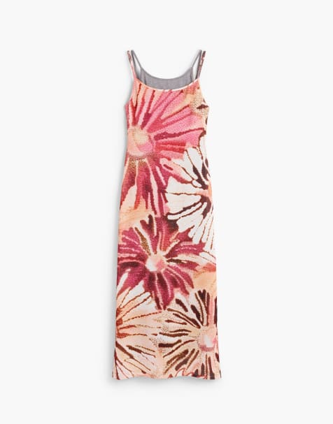 Desigual – 2-in-1 Kleid in Rosa - view 1