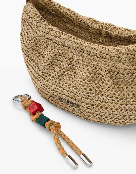 Desigual - Bandolera beis ovalada con charms - view 1