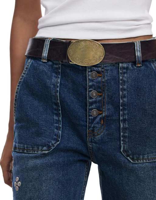 Desigual Belt buckle in brown, 3 of 4