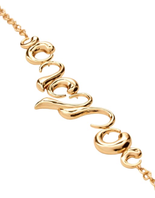Desigual Belt hearts zalio in gold-coloured, 2 of 4