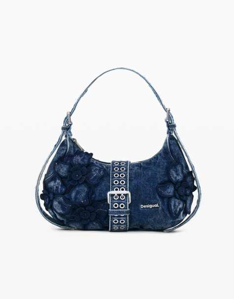 Desigual – Blue – Jeanstasche in Blau - view 1
