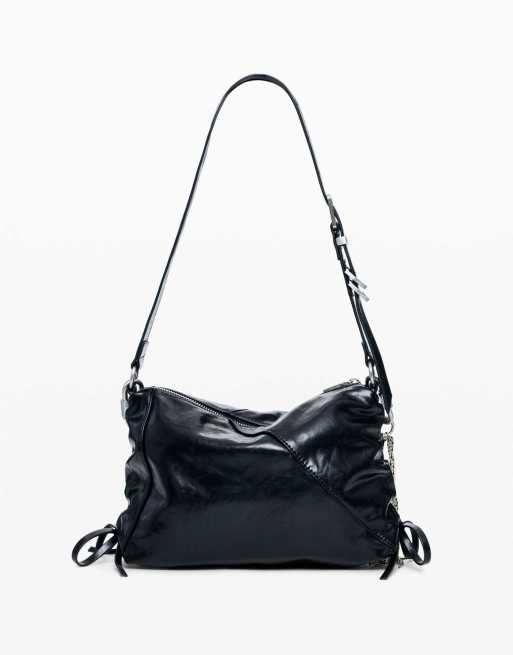 Desigual borsa effetto pelle nera, 2 di 4
