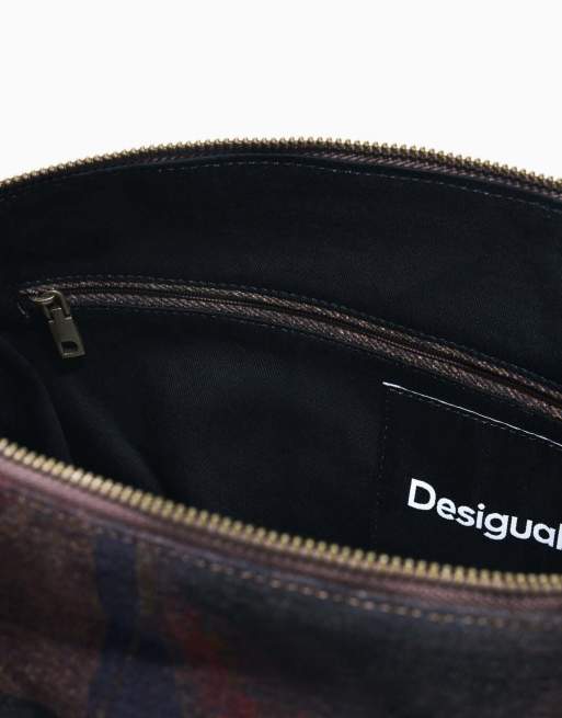 Desigual - Borsa grande nera con stampa di graffiti, 3 di 4