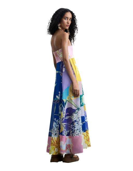 Desigual – Bunt gemustertes Maxikleid, 2 von 4