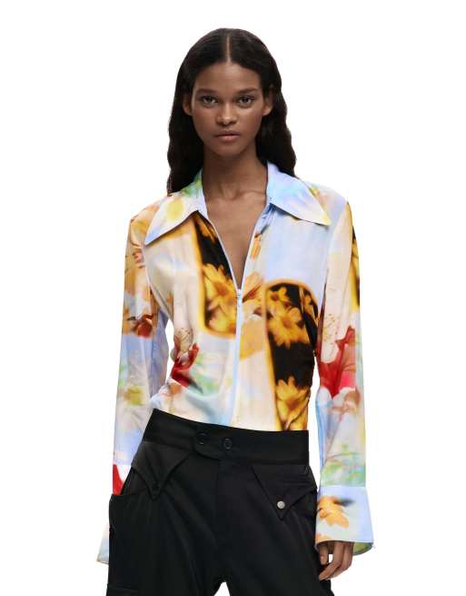 Desigual - Capribroek met cargozakken in zwart, 3 van 4