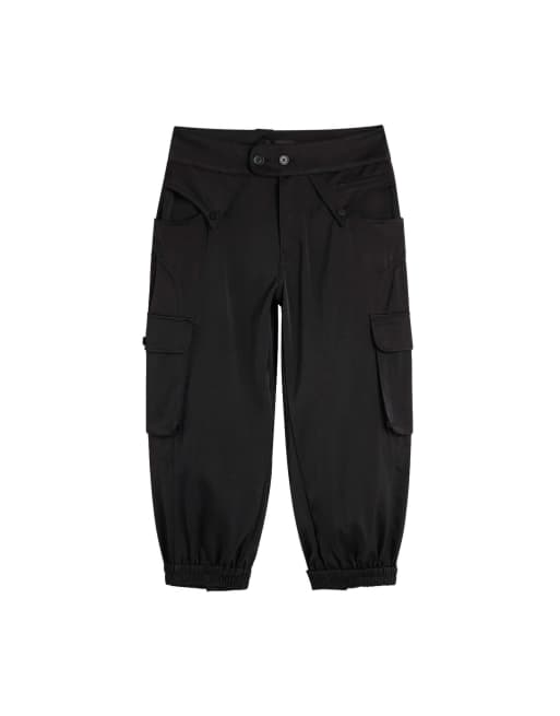 Desigual - Capribroek met cargozakken in zwart, 4 van 4