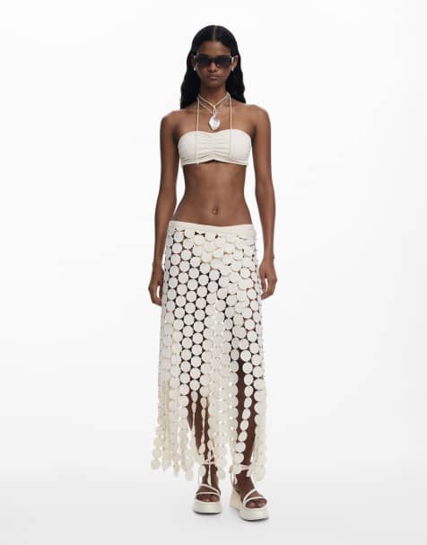 Desigual - Catwalk - Rok in crème - view 1
