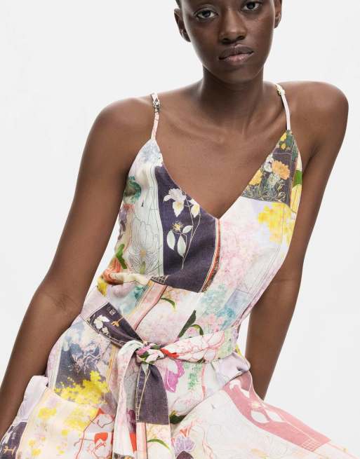 Desigual - Combinaison longue imprimée - Noir, 3 de 4