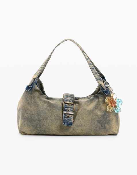Desigual Denim charm bag - view 1