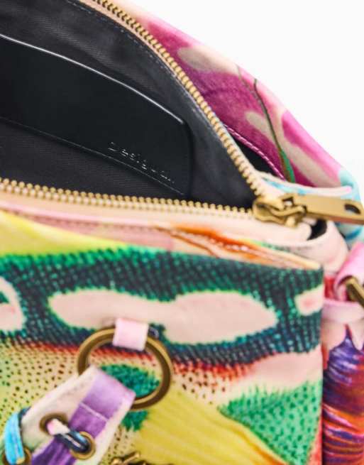 Desigual Designed by Mr. Christian Lacroix - Bolso negro, 3 de 4