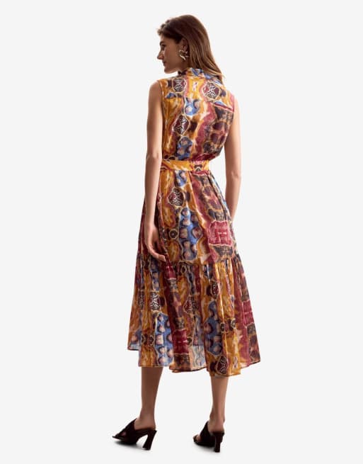 Desigual Designed by Mr. Christian Lacroix - Vestido estampado, 2 de 4