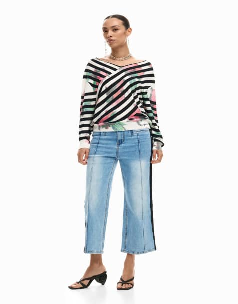 Desigual - Fine - Jersey negro cruzado - view 1