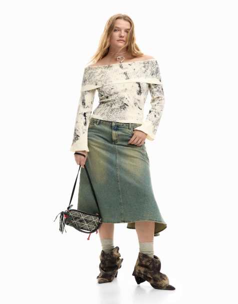 Desigual - Fine Oslo - Jersey gris - view 1
