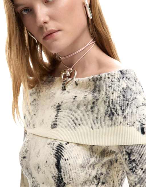 Desigual – Fine Oslo – Sweatshirt in Grau, 3 von 4