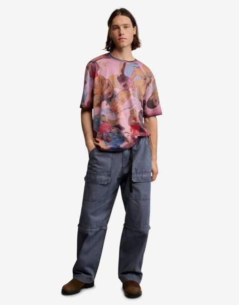 Desigual Floral printed t-shirt in red - RED - view 1