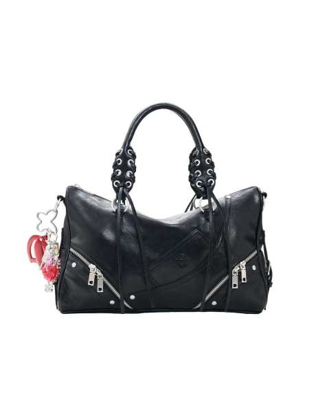Desigual grand sac avec breloques noir - view 1