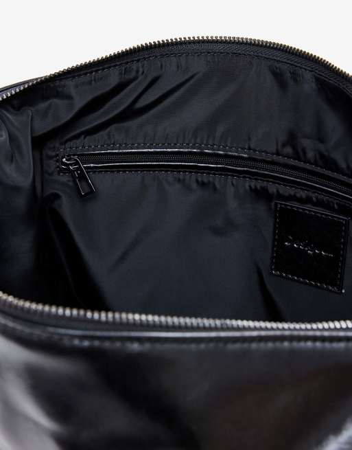 Desigual grand sac tissé brillant noir, 3 de 4