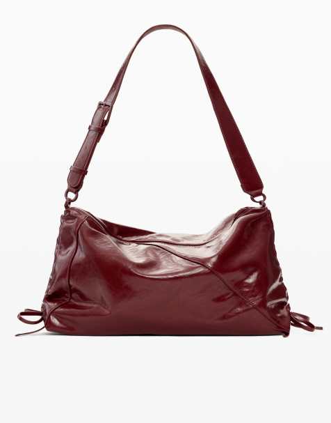 Desigual – Große Tasche aus Kunstleder in Rot - view 1