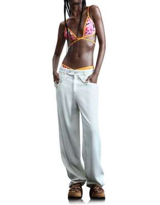 Desigual - Haut de bikini croisé - Orange